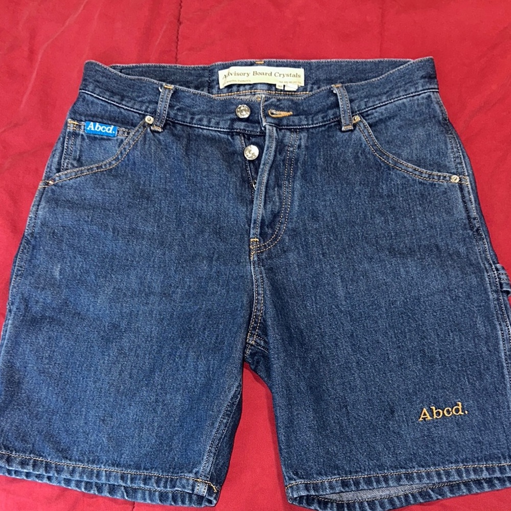 Advisory Board Crystals Denim Shorts